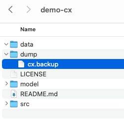 backup file cx