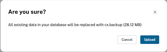 confirmation cx