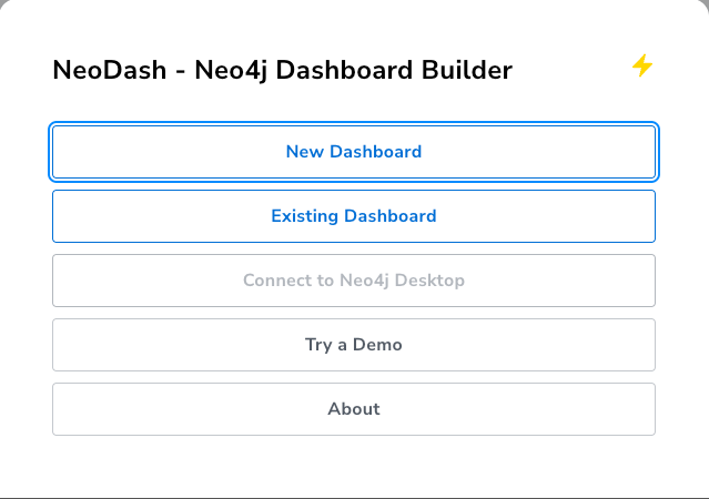 open dashboard