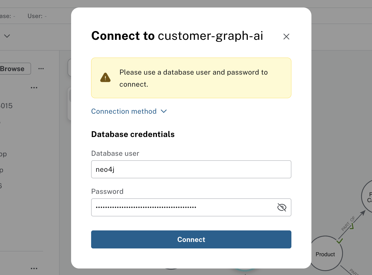 ai customer graph struct ingest 6 connection credentials